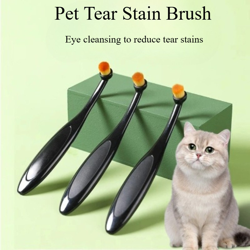 Beauty Makeup Background - Pet Tear Stain Brush Eye Cleaning