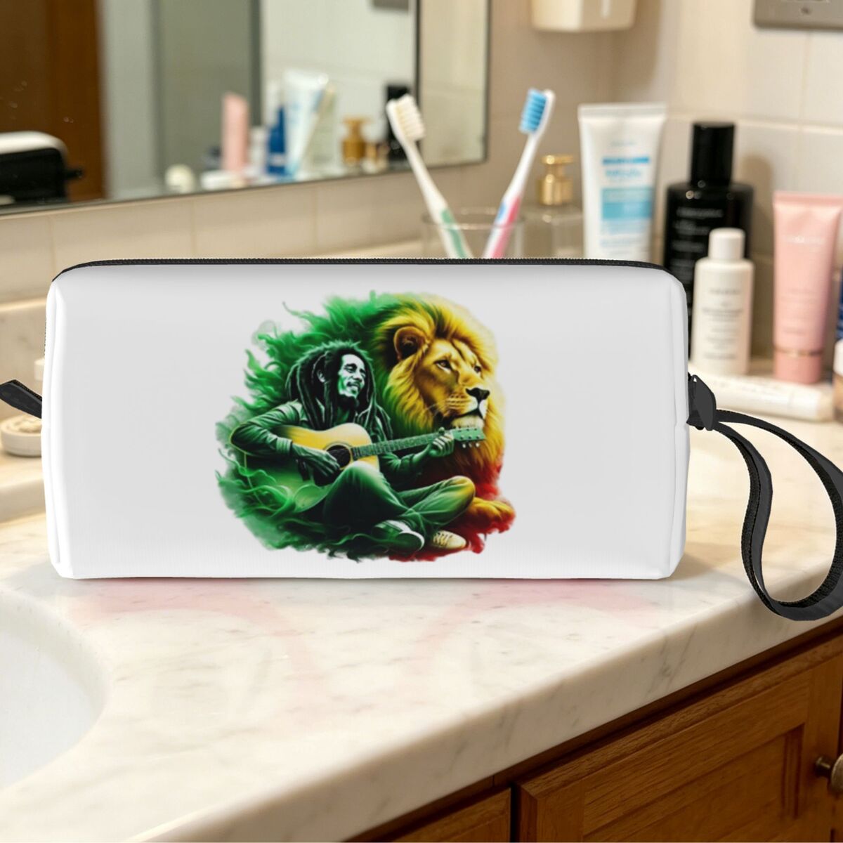Beauty Love Makeup - Bob Marley One Love Makeup Bag