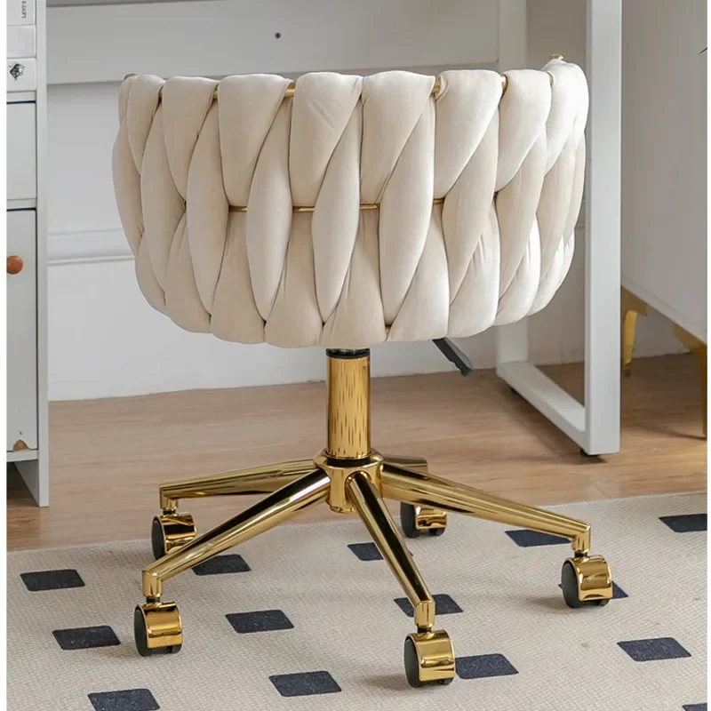 Ergonomic Velvet Upholstered M - Beauty Makeup Chair ulasan dan harga