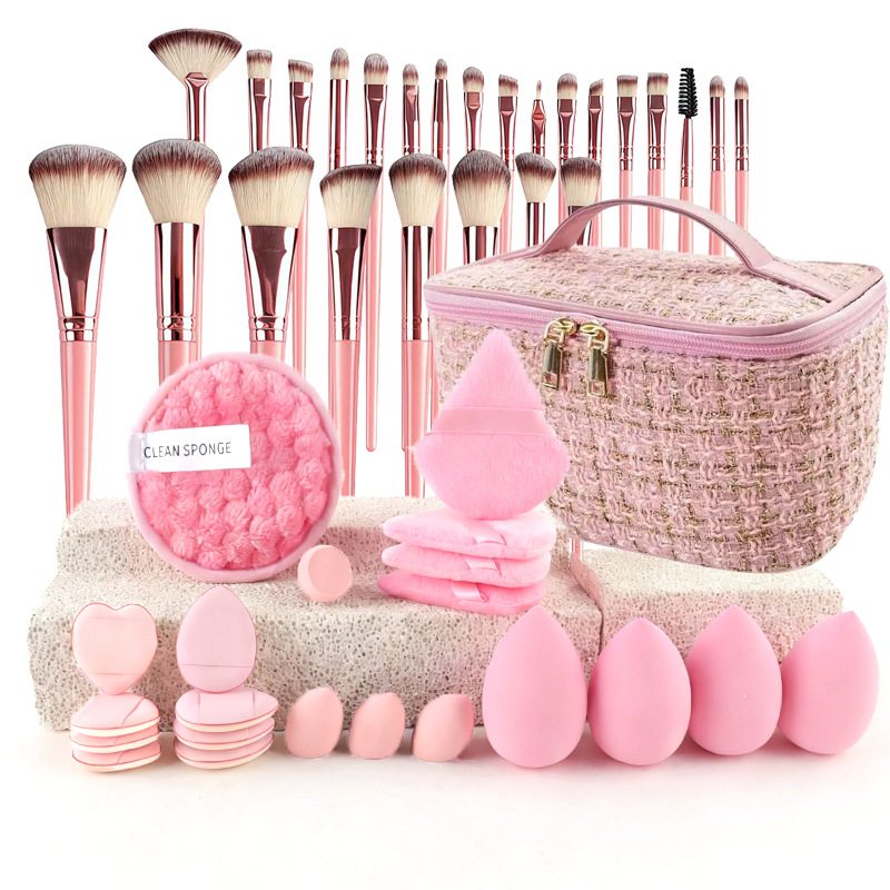 Makeup Brush Set Chic Fragranc - Beauty Bag Makeup ulasan dan harga
