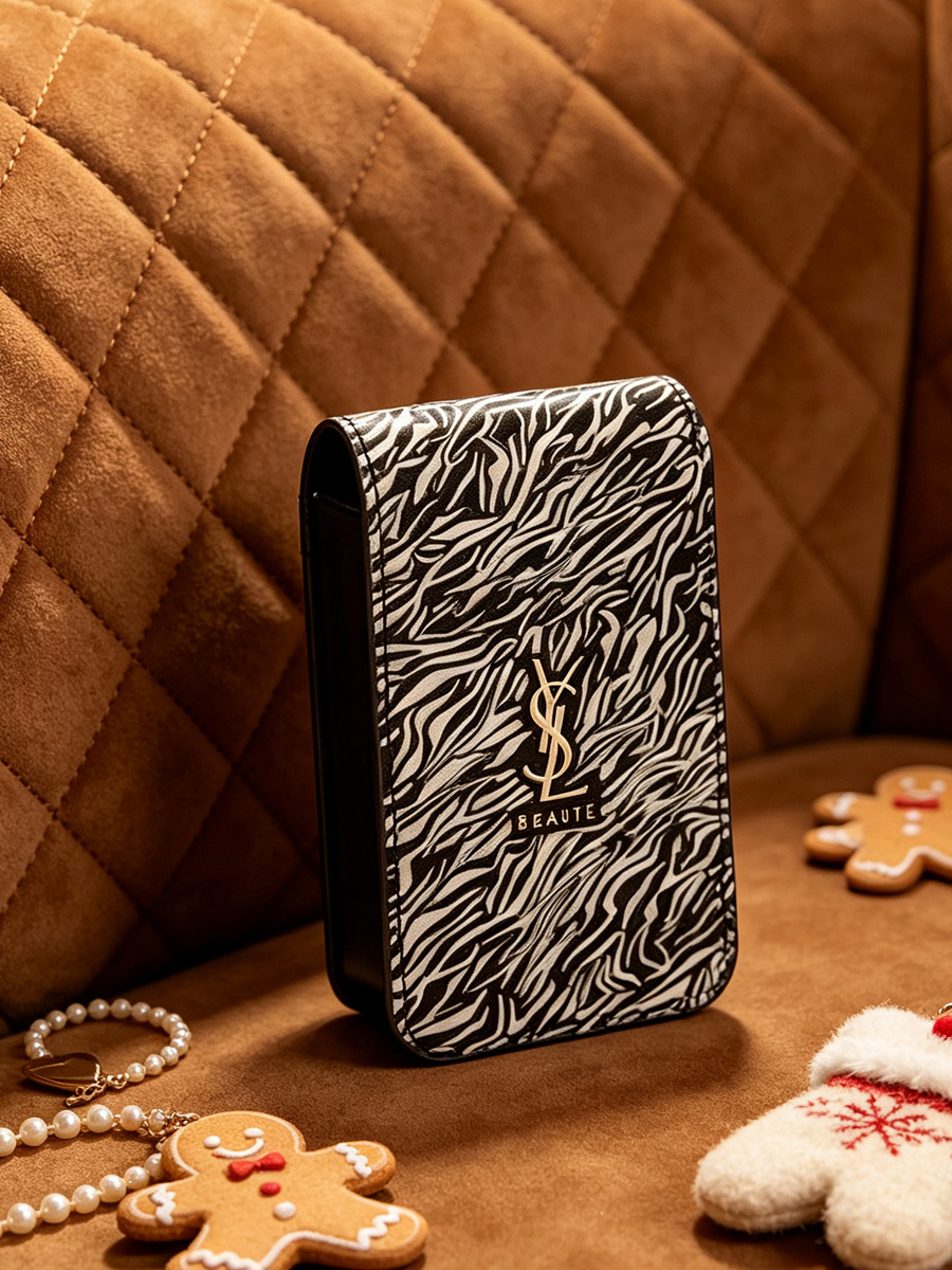 YSL Zebra Print Lipstick Stora - Ysl Beauty Makeup Bag ulasan dan harga