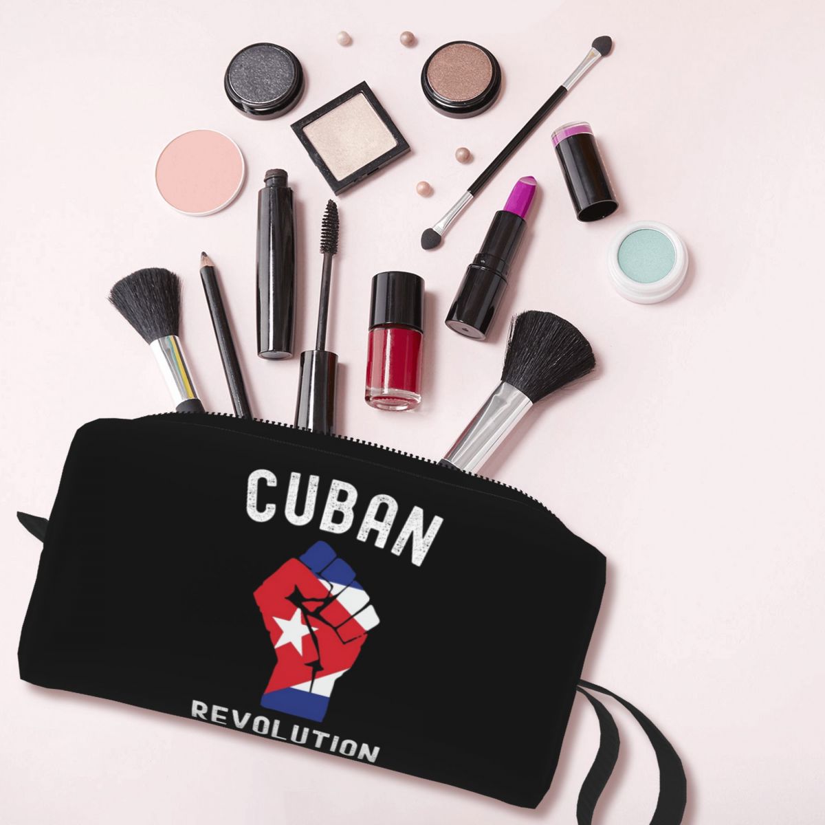 Cuban Revolution Cuba Flag Des - Beauty Revolution Makeup ulasan dan harga