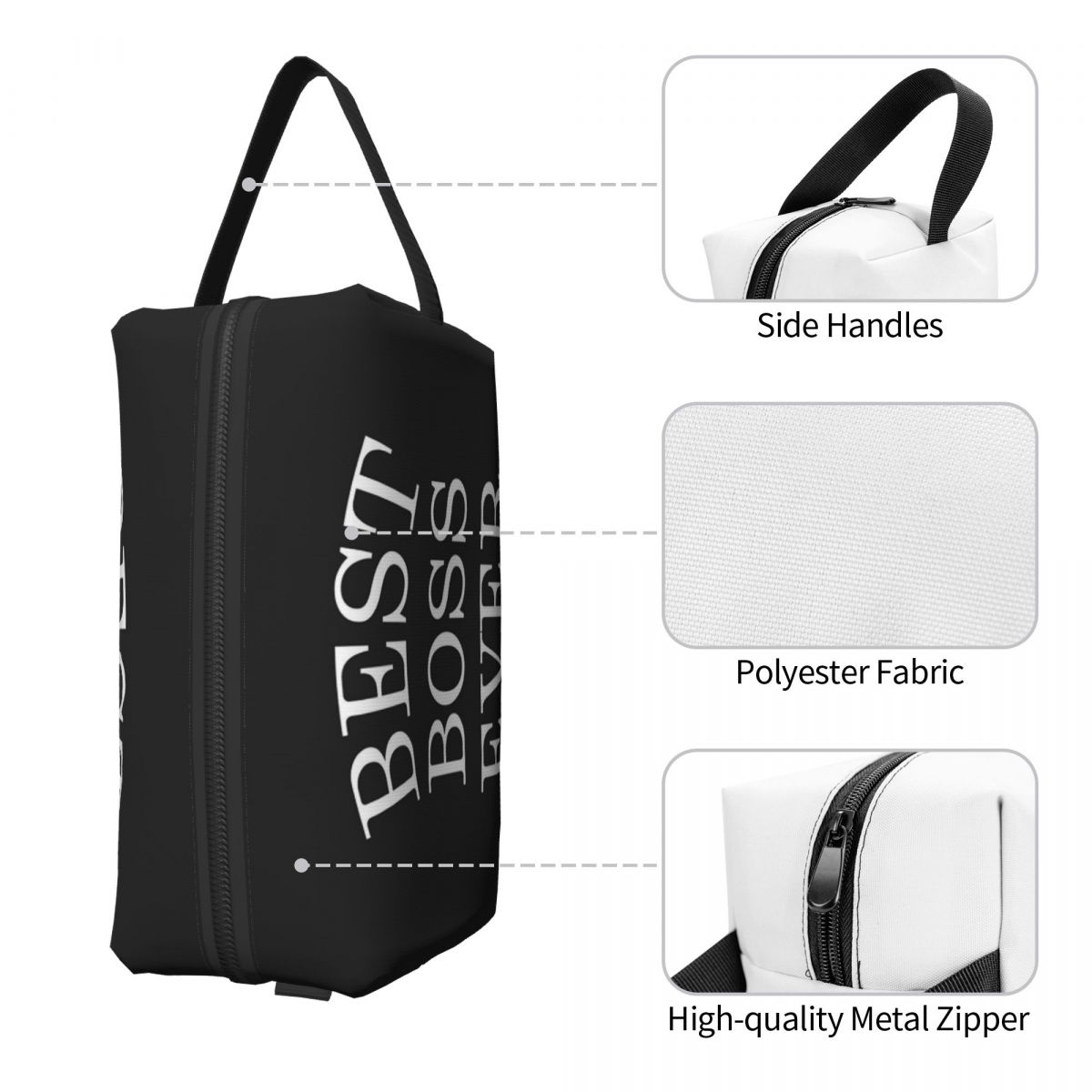 Lady Best Boss Ever Makeup Bag - Beauty Forever Makeup ulasan dan harga