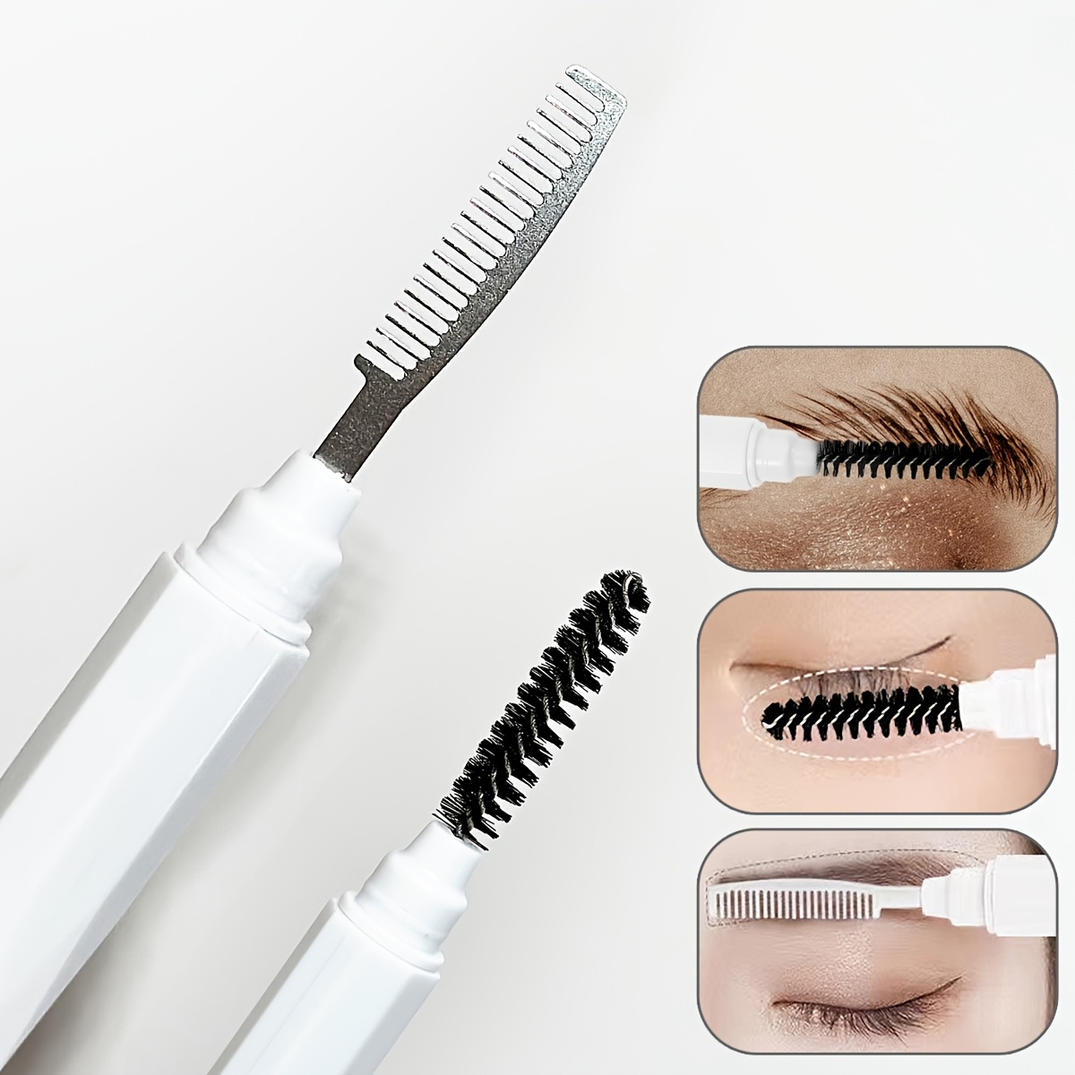 Double Headed Eyebrow And Eyel - Beauty Makeup Background ulasan dan harga