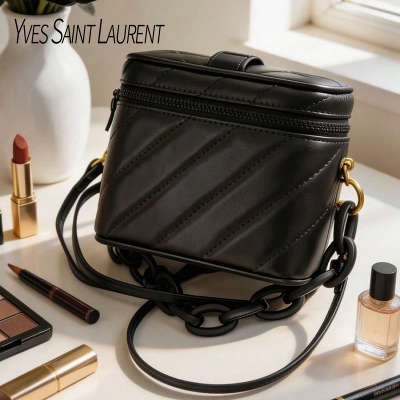 Yves Saint Laurent’s Bag Black - Ysl Beauty Makeup Bag ulasan dan harga