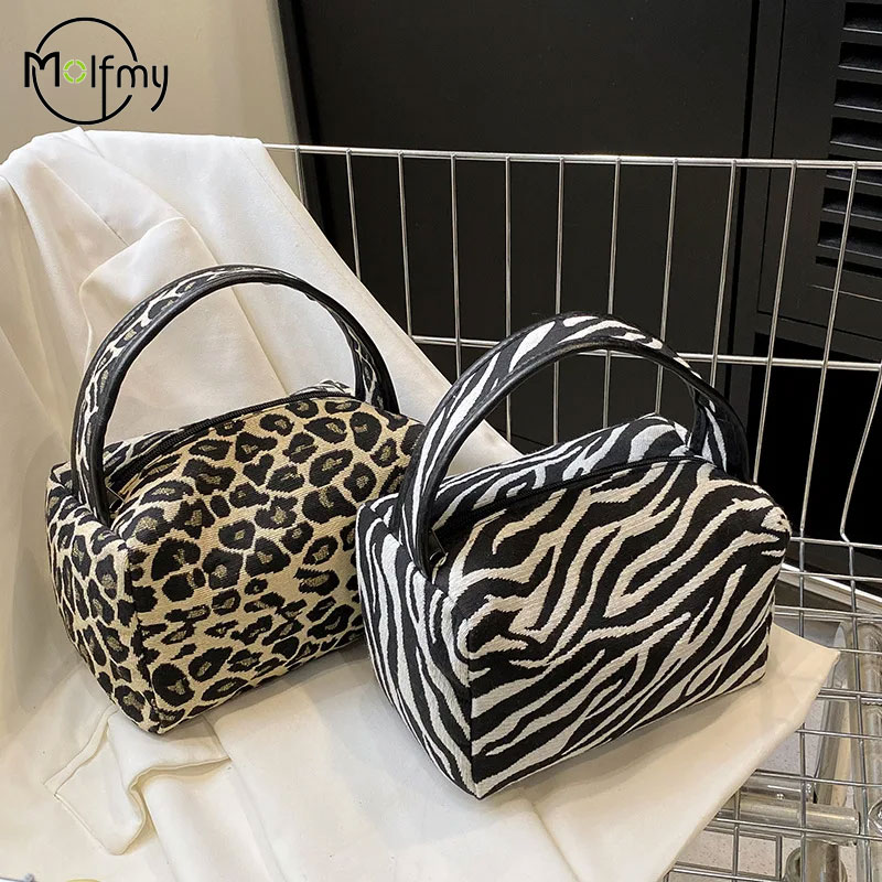 Leopard Makeup Bag Luxury  Lar - Ysl Beauty Makeup Bag ulasan dan harga