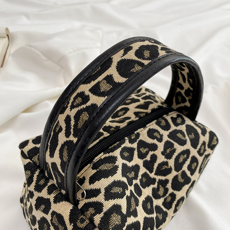 Leopard Makeup Bag Luxury  Lar - Ysl Beauty Makeup Bag ulasan dan harga