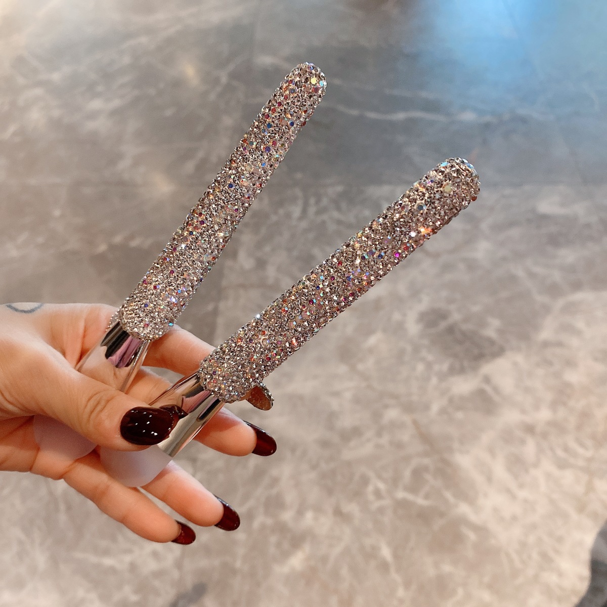 Face Mask Brush Flat Soft Hair - Beauty Forever Makeup ulasan dan harga